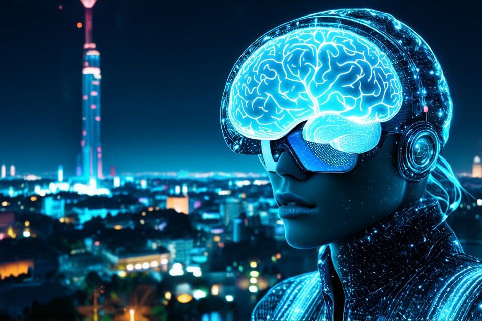 How can virtual reality impact brain development positively?